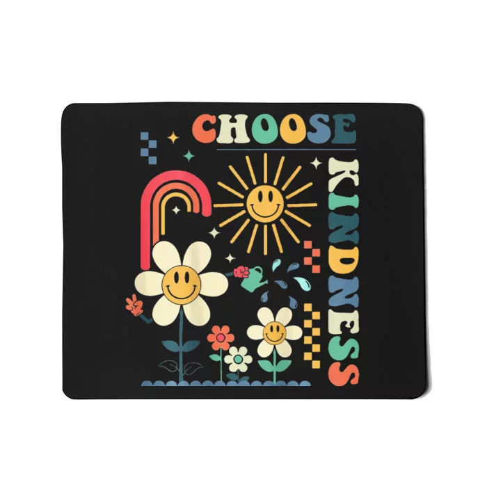 Choose Kindness Be Kind Inspirational Mousepad