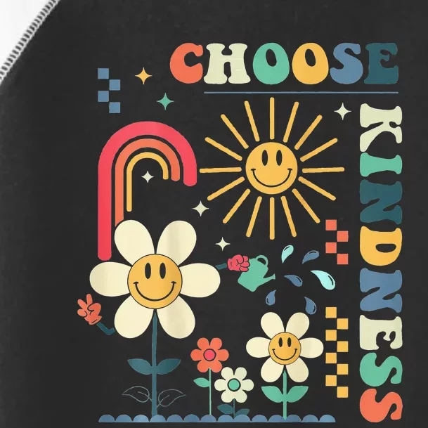 Choose Kindness Be Kind Inspirational Toddler Fine Jersey T-Shirt