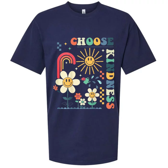 Choose Kindness Be Kind Inspirational Sueded Cloud Jersey T-Shirt