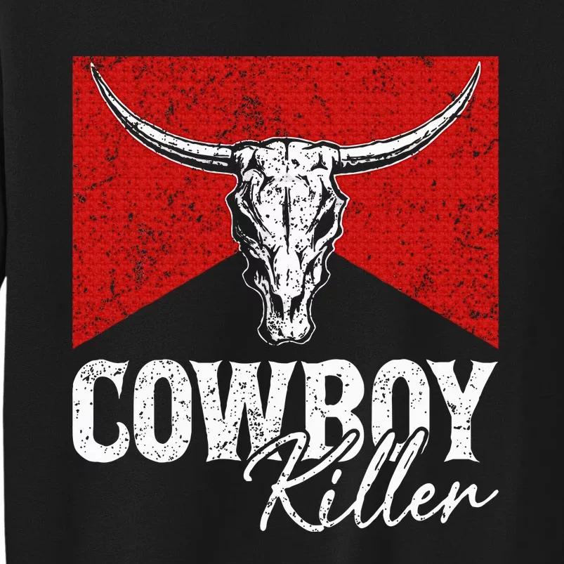 Cowboy Killers Bull Skull Howdy Sweatshirt