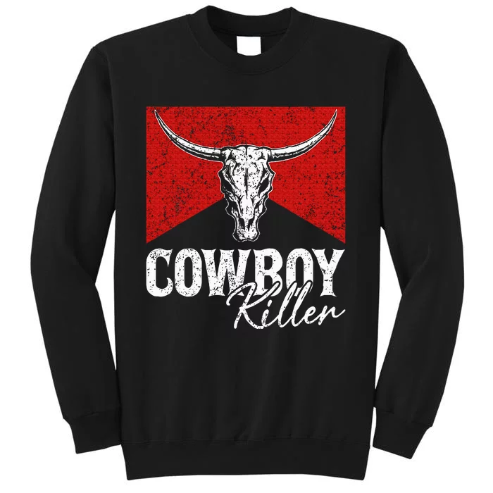 Cowboy Killers Bull Skull Howdy Sweatshirt