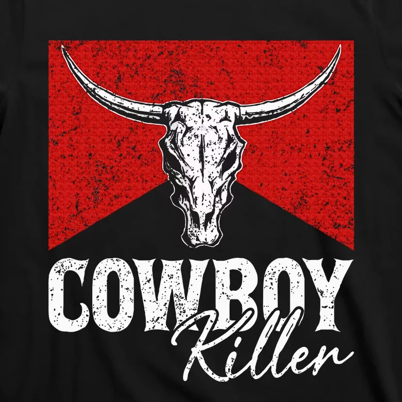 Cowboy Killers Bull Skull Howdy T-Shirt