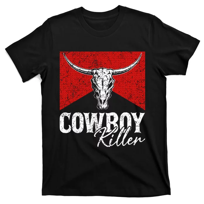 Cowboy Killers Bull Skull Howdy T-Shirt