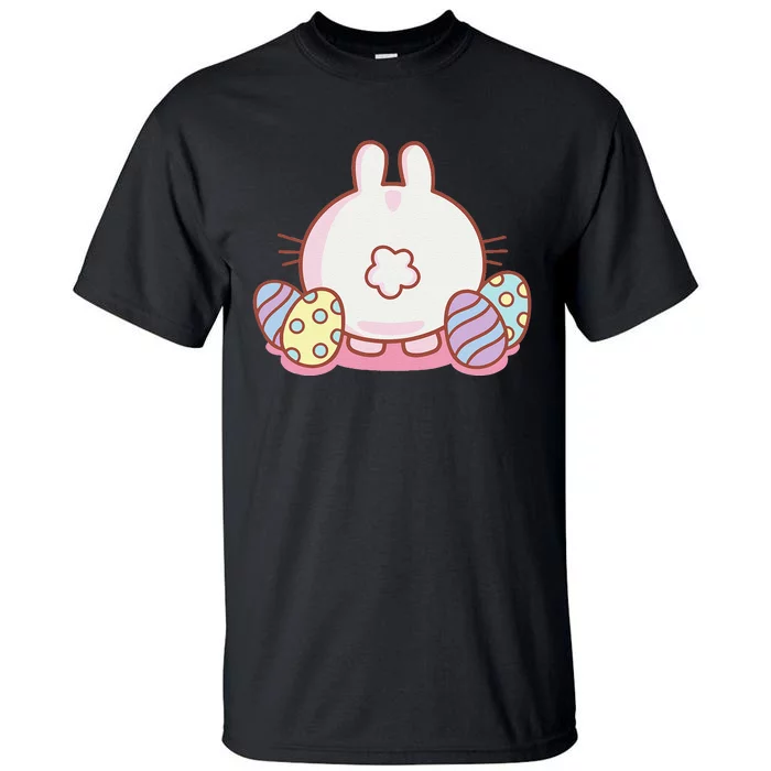 Cute Kawaii Bunny Butt Happy Easter Tall T-Shirt