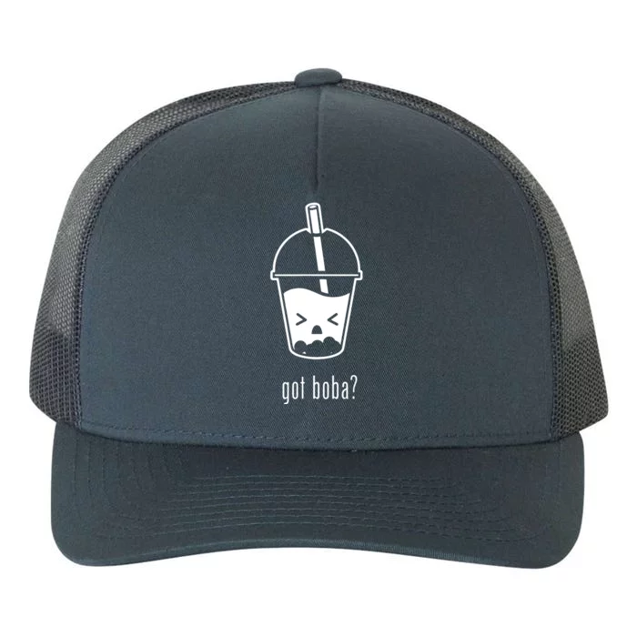 Cute Kawaii Bubble Tea Boba Milk Tea Lover Yupoong Adult 5-Panel Trucker Hat