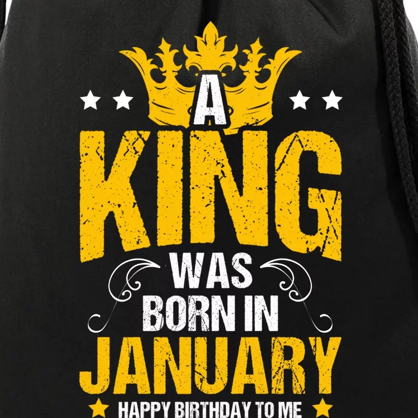 Cute King Birthday Royalty Party Design Gift Drawstring Bag