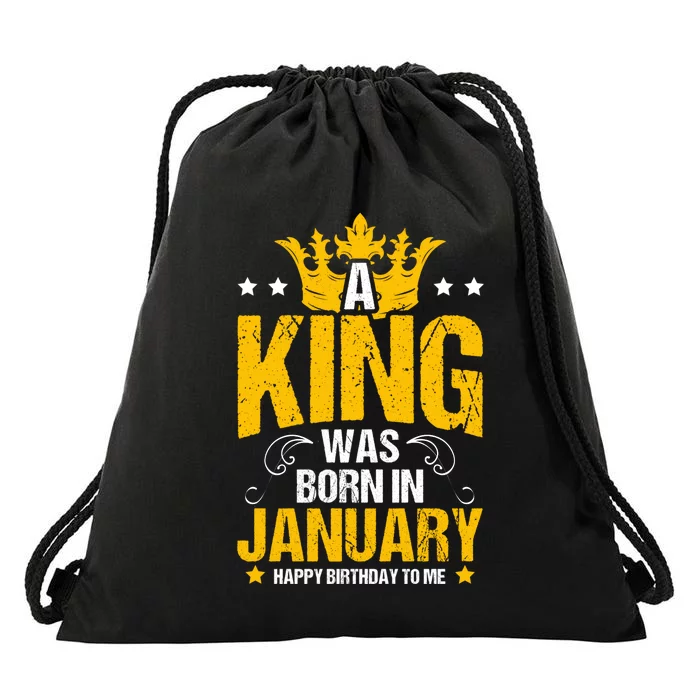 Cute King Birthday Royalty Party Design Gift Drawstring Bag