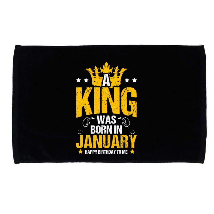 Cute King Birthday Royalty Party Design Gift Microfiber Hand Towel