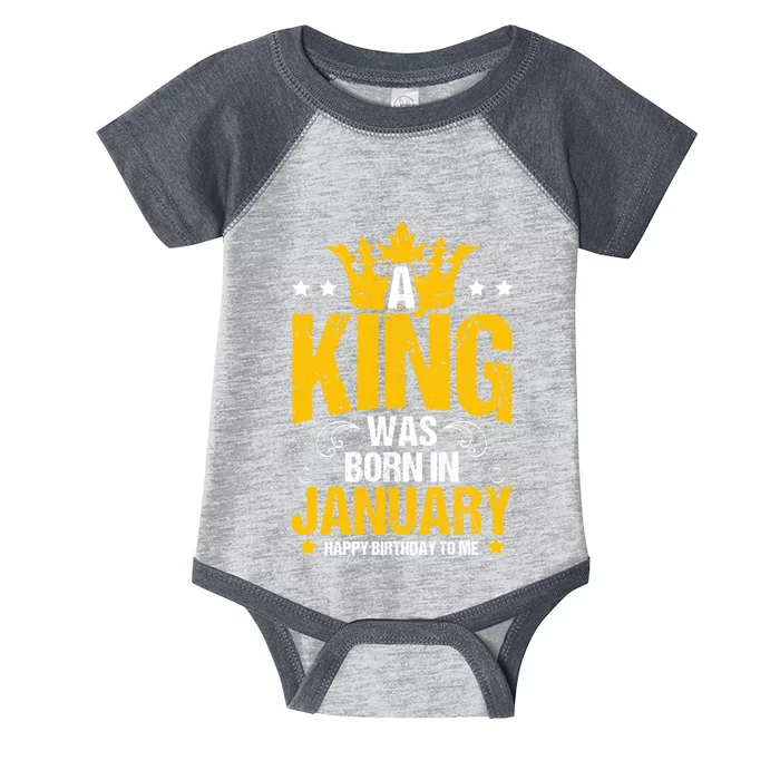 Cute King Birthday Royalty Party Design Gift Infant Baby Jersey Bodysuit