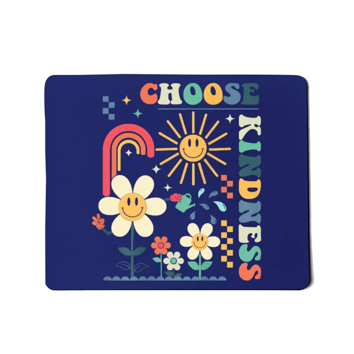 Choose Kindness Be Kind Inspirational Mousepad