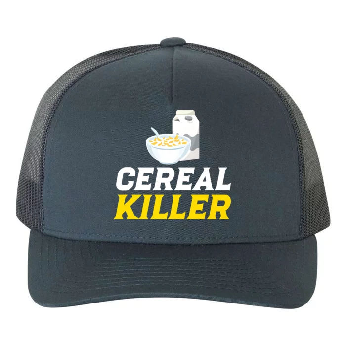 Cereal Killer Breakfast Lover Funny Yupoong Adult 5-Panel Trucker Hat