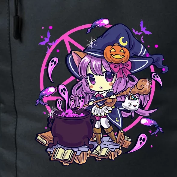 Cute Kawaii Chibi Anime Halloween Witch Daily Commute Backpack