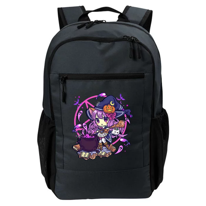 Cute Kawaii Chibi Anime Halloween Witch Daily Commute Backpack