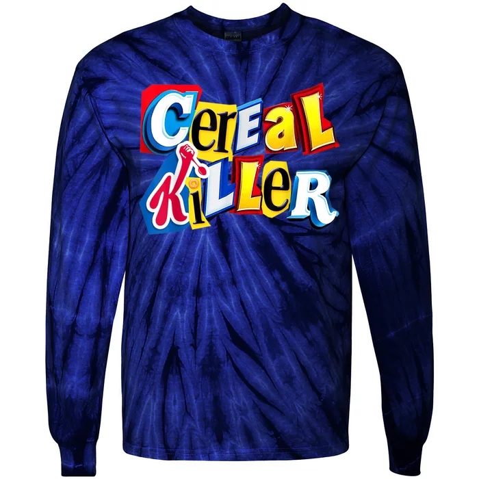 Cereal Killer Tie-Dye Long Sleeve Shirt