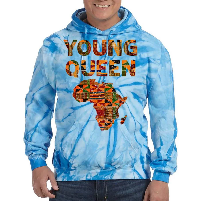 Cool Kente Cloth Art African Print African Queen Tie Dye Hoodie