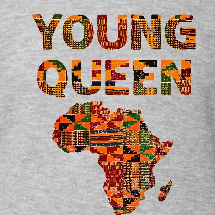 Cool Kente Cloth Art African Print African Queen Toddler Sweatshirt