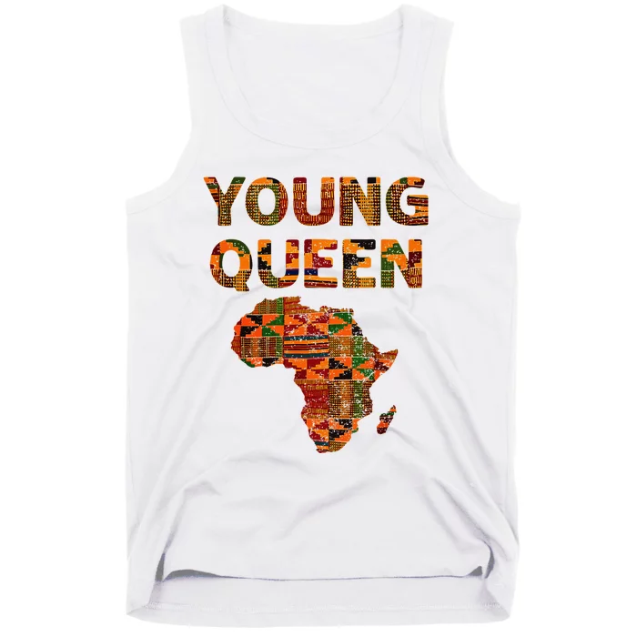 Cool Kente Cloth Art African Print African Queen Tank Top