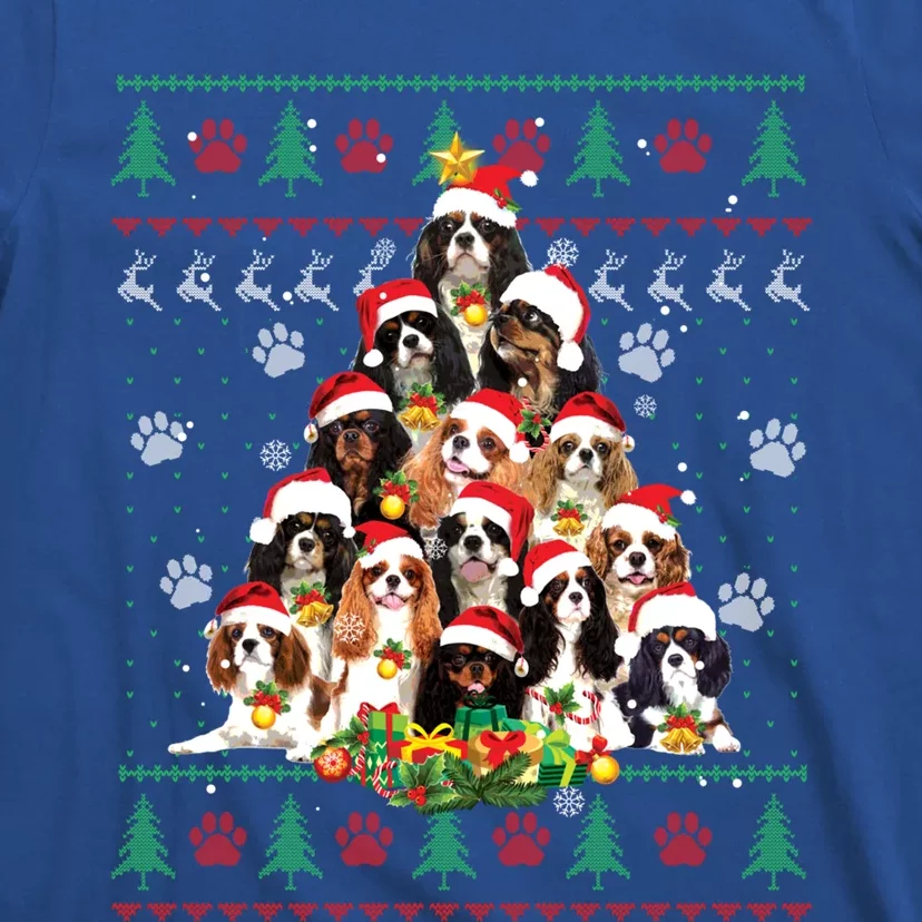 Cavalier King Charles Spaniel Christmas Tree Ugly Sweater Cool Gift T-Shirt