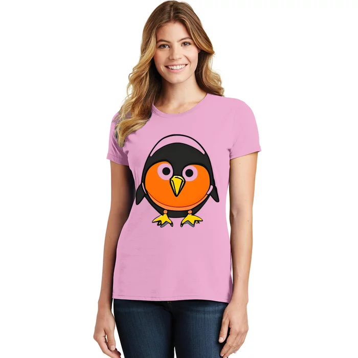 Cute Kawaii Chick Funny Chicken Children Props Funny Chicken Lover Women's T-Shirt