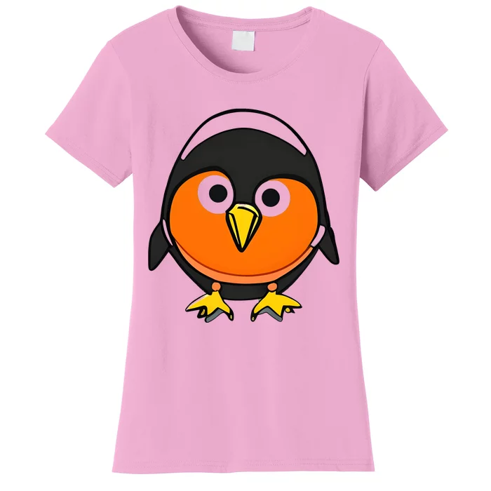 Cute Kawaii Chick Funny Chicken Children Props Funny Chicken Lover Women's T-Shirt