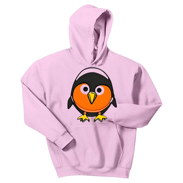 Cute Kawaii Chick Funny Chicken Children Props Funny Chicken Lover Kids Hoodie