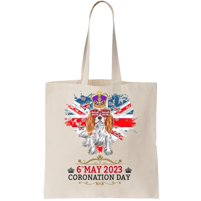 Cavalier King Charles Coronation Ideas Wo & Union Jack Tote Bag