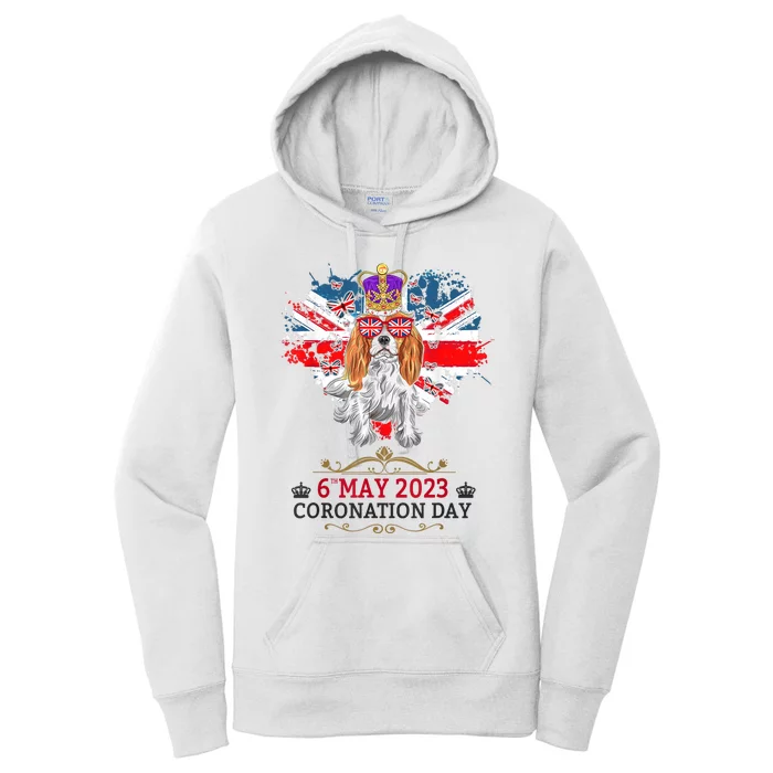 Cavalier King Charles Coronation Ideas Wo & Union Jack Women's Pullover Hoodie