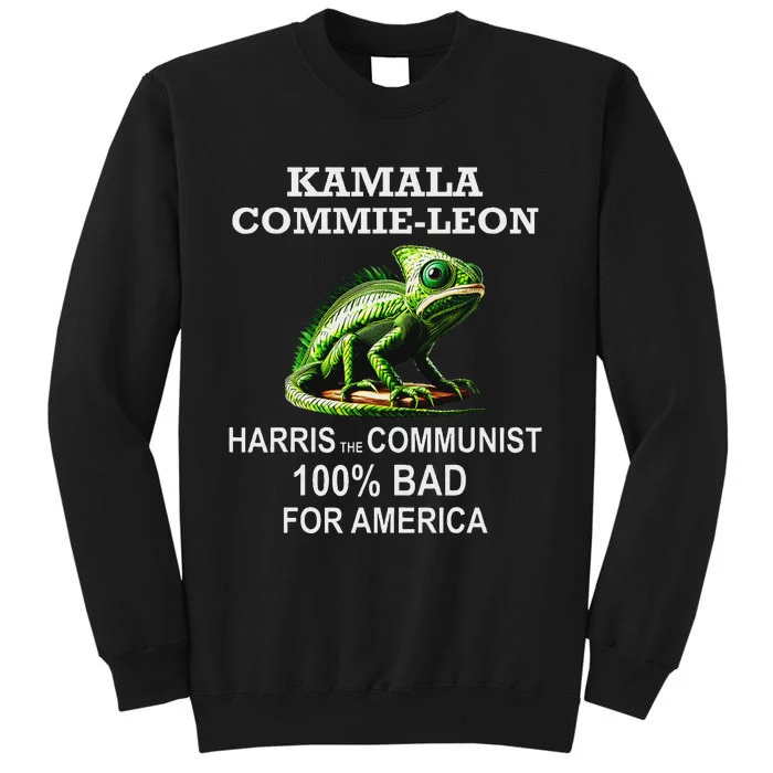 Comrade Kamala Commie Leon Commieleon Communist Harris Tall Sweatshirt