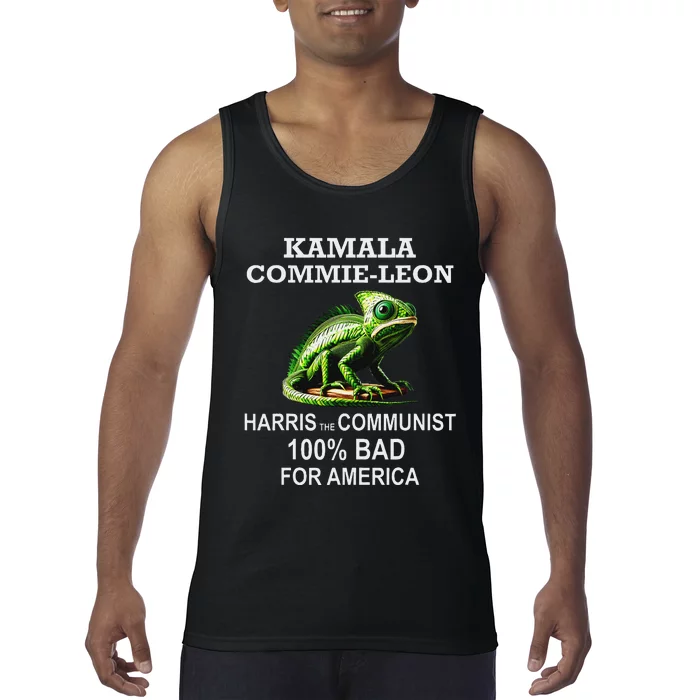 Comrade Kamala Commie Leon Commieleon Communist Harris Tank Top