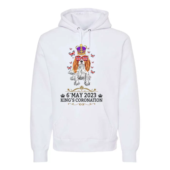 Cavalier King Charles Coronation Premium Hoodie