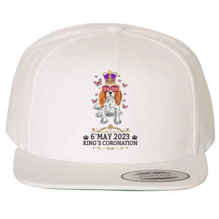 Cavalier King Charles Coronation Wool Snapback Cap