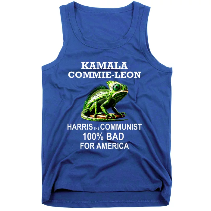 Comrade Kamala Commie Leon Commieleon Communist Harris Tank Top