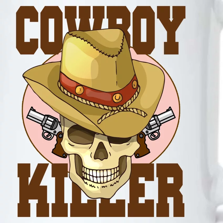 Cowboy Killer Country Skeleton Black Color Changing Mug