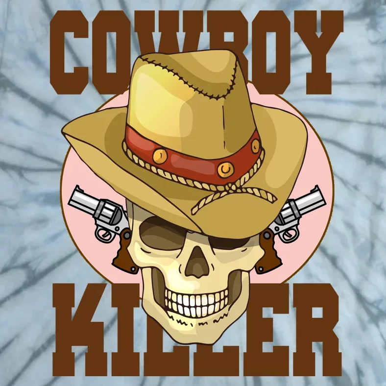 Cowboy Killer Country Skeleton Tie-Dye T-Shirt