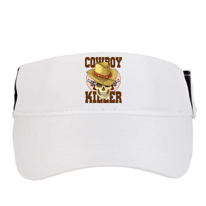 Cowboy Killer Country Skeleton Adult Drive Performance Visor