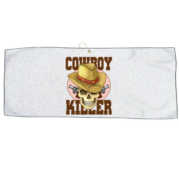 Cowboy Killer Country Skeleton Large Microfiber Waffle Golf Towel