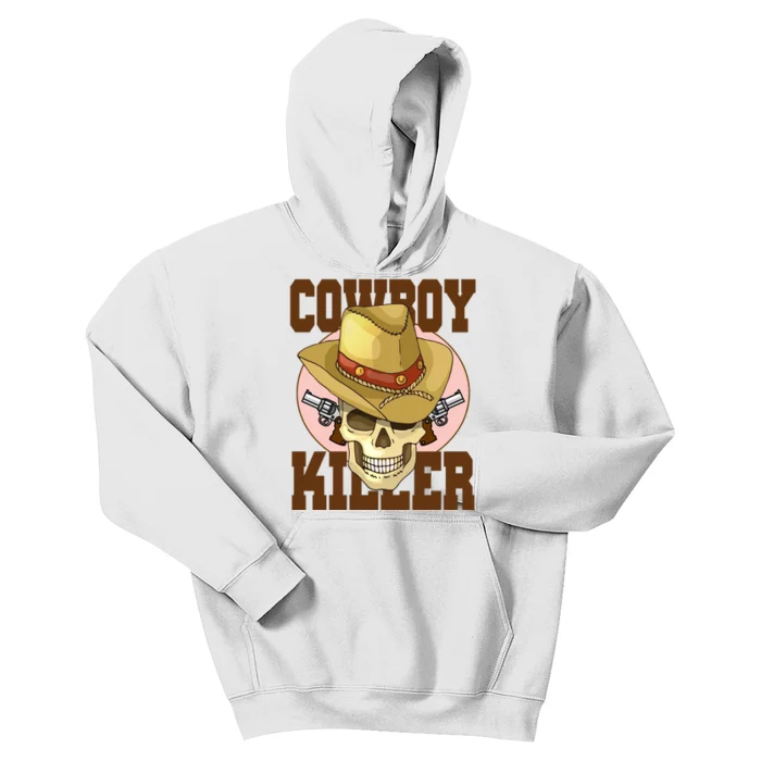 Cowboy Killer Country Skeleton Kids Hoodie