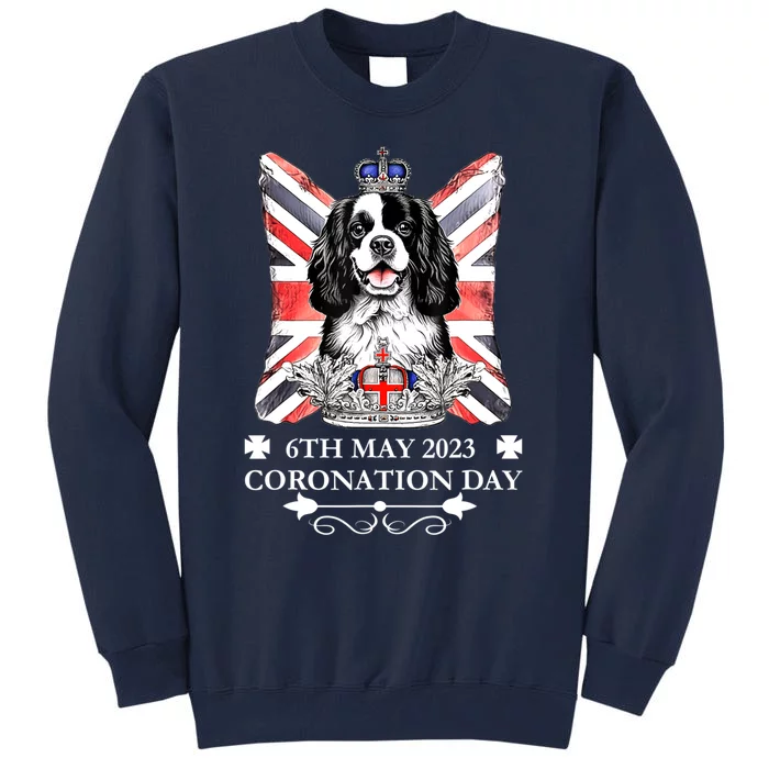 Cavalier King Charles Iii Coronation Spaniel Dog Adults Tall Sweatshirt