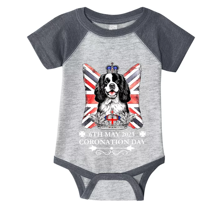 Cavalier King Charles Iii Coronation Spaniel Dog Adults Infant Baby Jersey Bodysuit