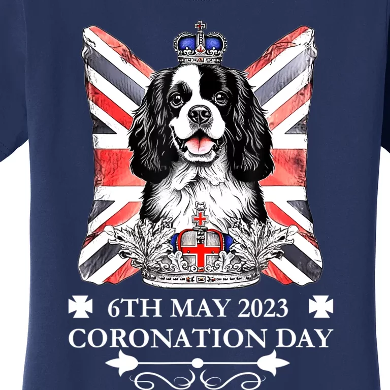 Cavalier King Charles Iii Coronation Spaniel Dog Adults Women's T-Shirt