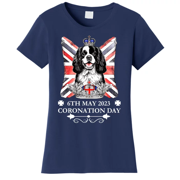 Cavalier King Charles Iii Coronation Spaniel Dog Adults Women's T-Shirt