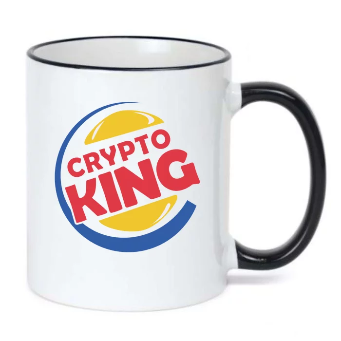 Crypto King Black Color Changing Mug