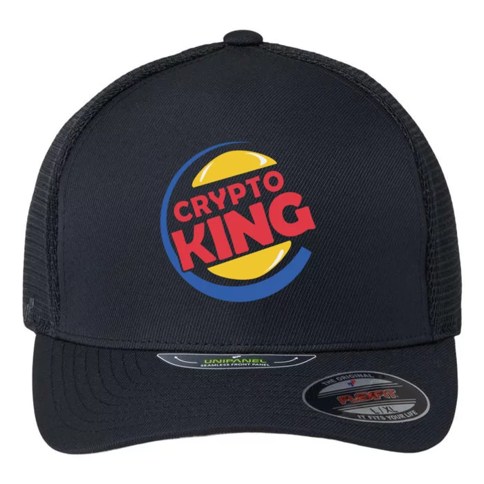 Crypto King Flexfit Unipanel Trucker Cap