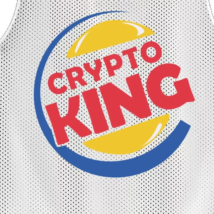 Crypto King Mesh Reversible Basketball Jersey Tank