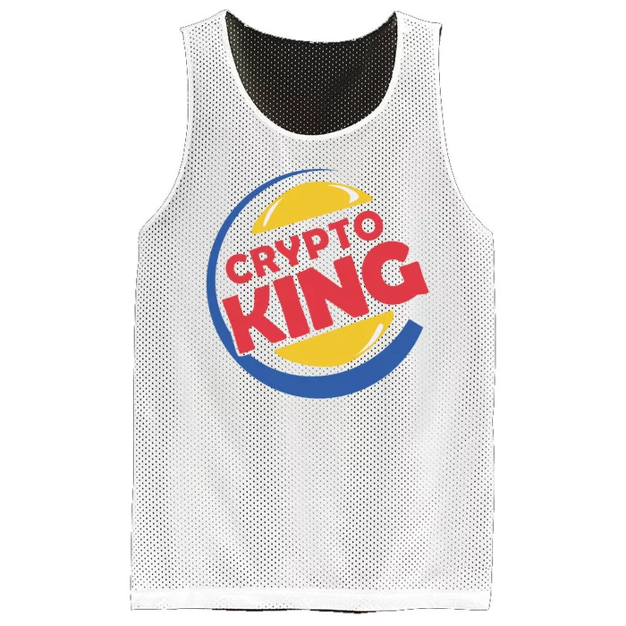 Crypto King Mesh Reversible Basketball Jersey Tank