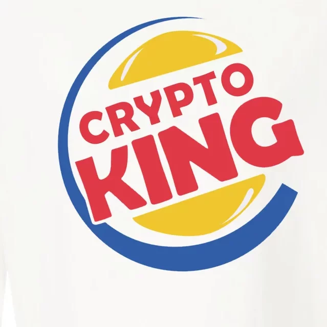 Crypto King Cropped Pullover Crew