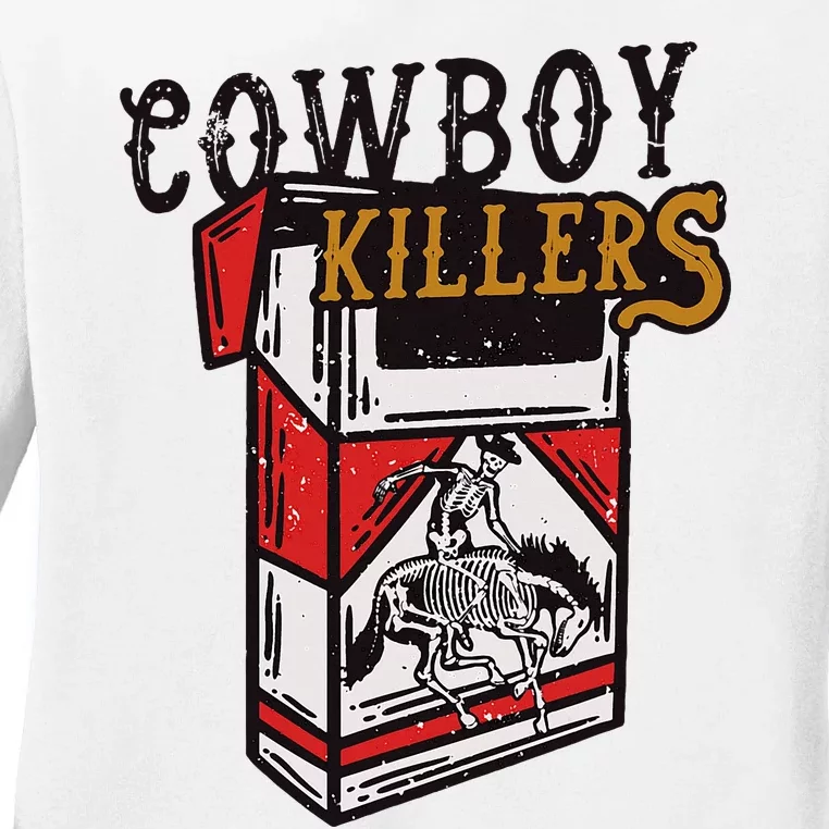 Cowboy Killers Ladies Long Sleeve Shirt