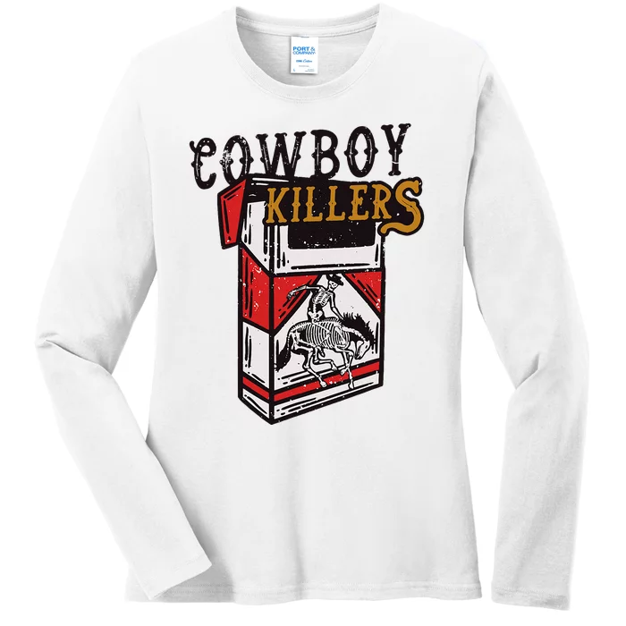 Cowboy Killers Ladies Long Sleeve Shirt