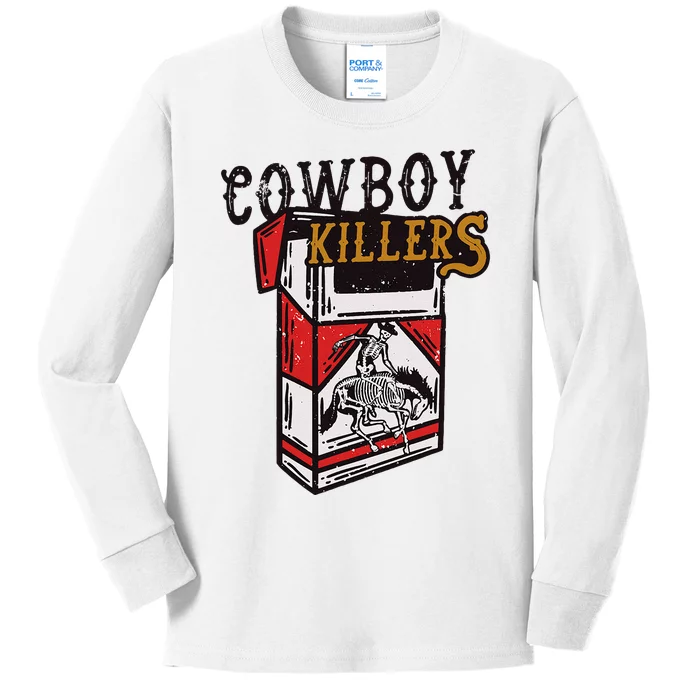 Cowboy Killers Kids Long Sleeve Shirt