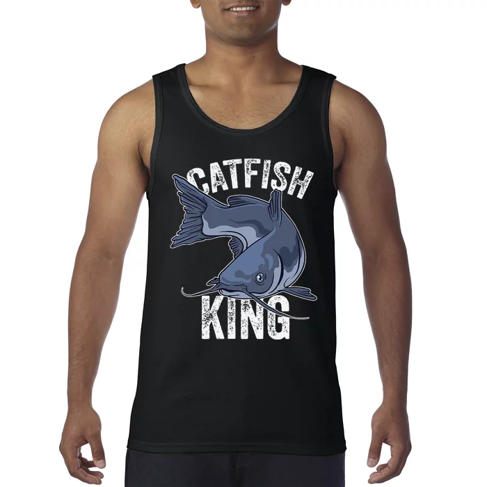 Catfish King Catfish Fishing Catfishing Tank Top